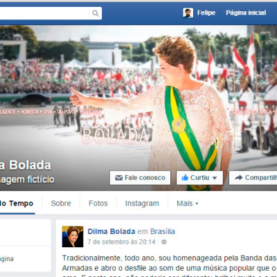 Ainda Sem Nome #62 – Dilma Bolada, vídeo como imagem de perfil e 140+