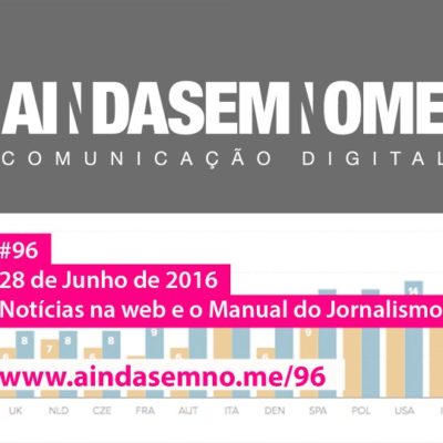 Ainda Sem Nome #96 – Notícias na web e Manual do Jornalismo Humanizado